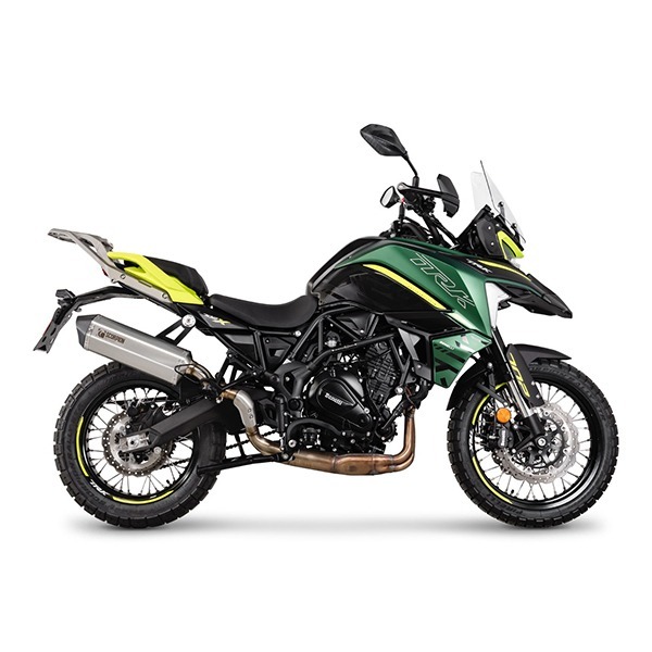 Scorpion Exhaust Scorpion Exhaust Benelli TRK702 Brushed Stainless Steel Slip On